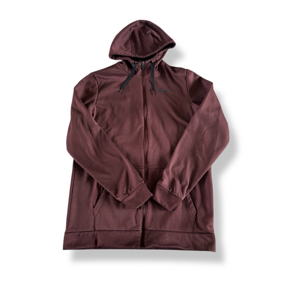 [Nike] Maroon Hoodie Full Zip